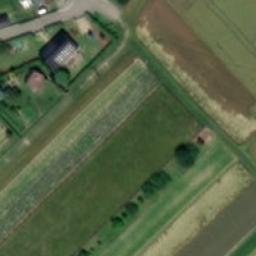 Sand Volleyball Court — aerial view