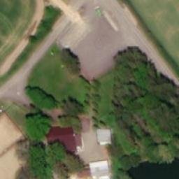 Volleyball Court — aerial view
