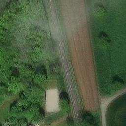 Heinsheim Beach Volleyball Court — aerial view