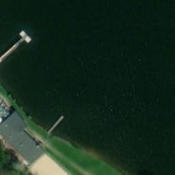 Sand Volleyball Court — aerial view