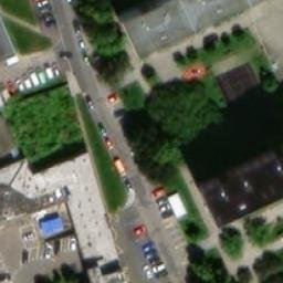 Volleyball Court — aerial view