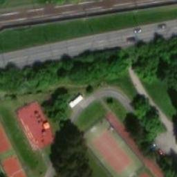 Volleyball Court — aerial view