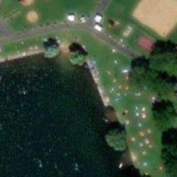 Volleyball Court — aerial view