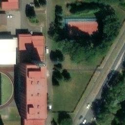 Volleyball Court — aerial view