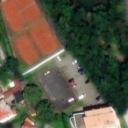 Volleyball Court — aerial view