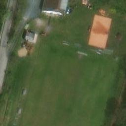 Volleyball Court near Brno — aerial view