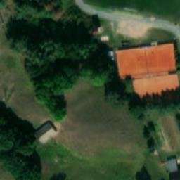 Volleyball Court — aerial view