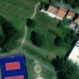 Volleyball Court — aerial view