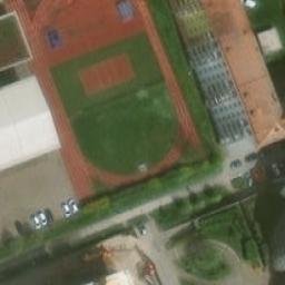 Volleyball Court — aerial view
