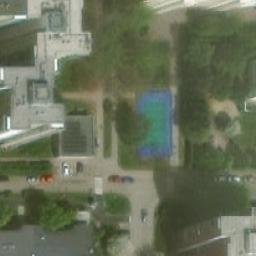 Volleyball Court — aerial view