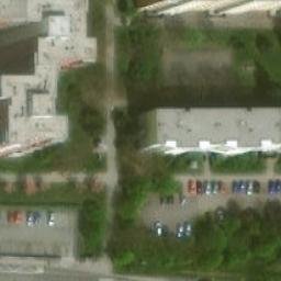 Volleyball Court — aerial view