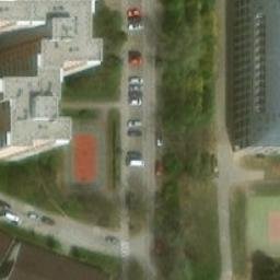 Volleyball Court — aerial view