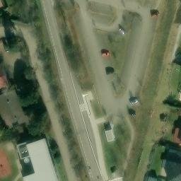 Volleyball Court, Kirchberg an der Jagst — aerial view