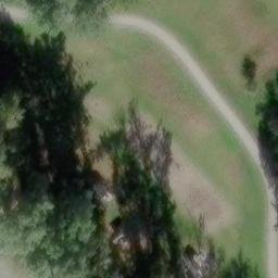 Big Bend Beach Volleyball Court #2 — aerial view