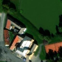 Volleyball Court — aerial view