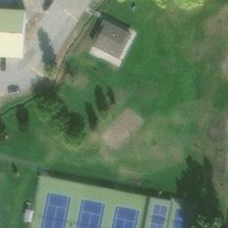 Oliver Beach Volleyball Court — aerial view
