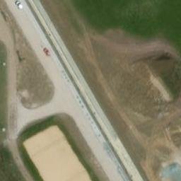Sand Volleyball Court — aerial view