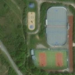 Volleyball Court — aerial view