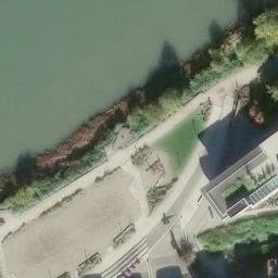 City Centre Beach Volleyball Court — aerial view