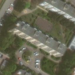 Volleyball Court — aerial view
