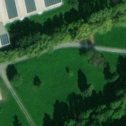 Volleyball Court, Heilbronn — aerial view