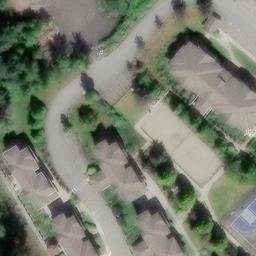 University District Beach Volleyball Court #1 — aerial view