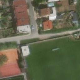 Volleyball Court — aerial view