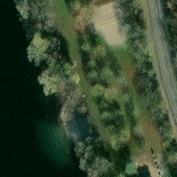 Sand Volleyball Court, Karlsdorf-Neuthard — aerial view