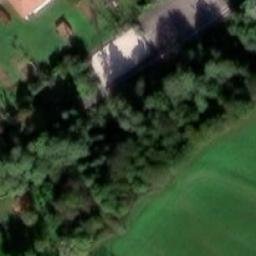 Sand Volleyball Court — aerial view