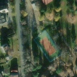 Volleyball Court — aerial view