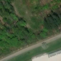 Sand Volleyball Court — aerial view