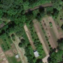 Grass Volleyball Court — aerial view