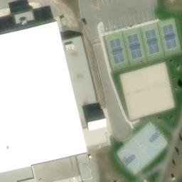 Beach Volleyball Courts — aerial view