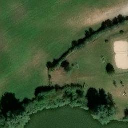 Sand Volleyball Court, Crailsheim — aerial view