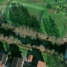 Grass Volleyball Court, Eggenstein-Leopoldshafen — aerial view
