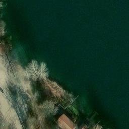 Sand Volleyball Court, Weingarten (Baden) — aerial view