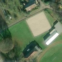 Neureut Beach Volleyball Court #2 — aerial view