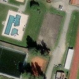 Volejbal — aerial view