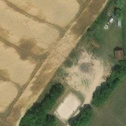 Sand Volleyball Court, Pettendorf — aerial view