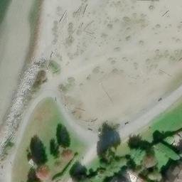Crescent Beach Beach Volleyball Court — aerial view