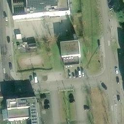 Sand Volleyball Court, Karlsruhe — aerial view