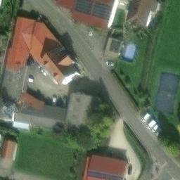 Beachvolleyballplatz Westheim — aerial view