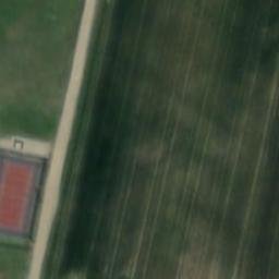 Volleyball Court near Rešice — aerial view