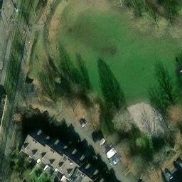 Neureut Beach Volleyball Court #1 — aerial view