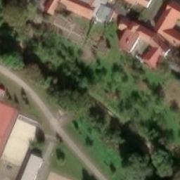 Sand Volleyball Court — aerial view