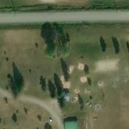 Badminton Court — aerial view