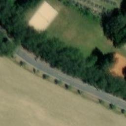 Volleyball Court — aerial view