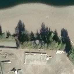 Abbotsford Beach Volleyball Court #1 — aerial view