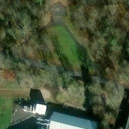 Volleyballfeld — aerial view