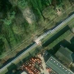 Sand Volleyball Court, Karlsruhe — aerial view